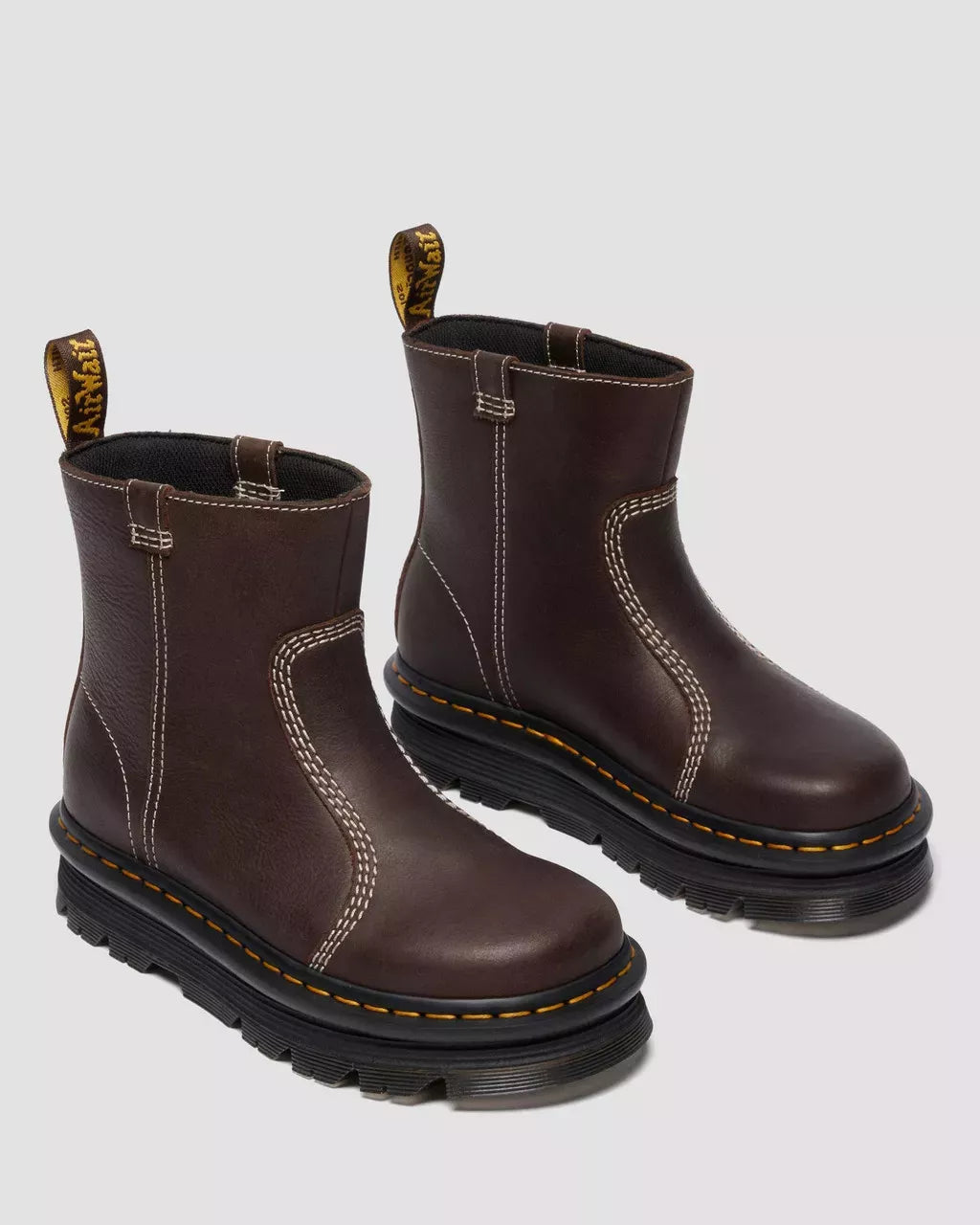 Dr. Martens Women’s Brown Leather Ankle Boots