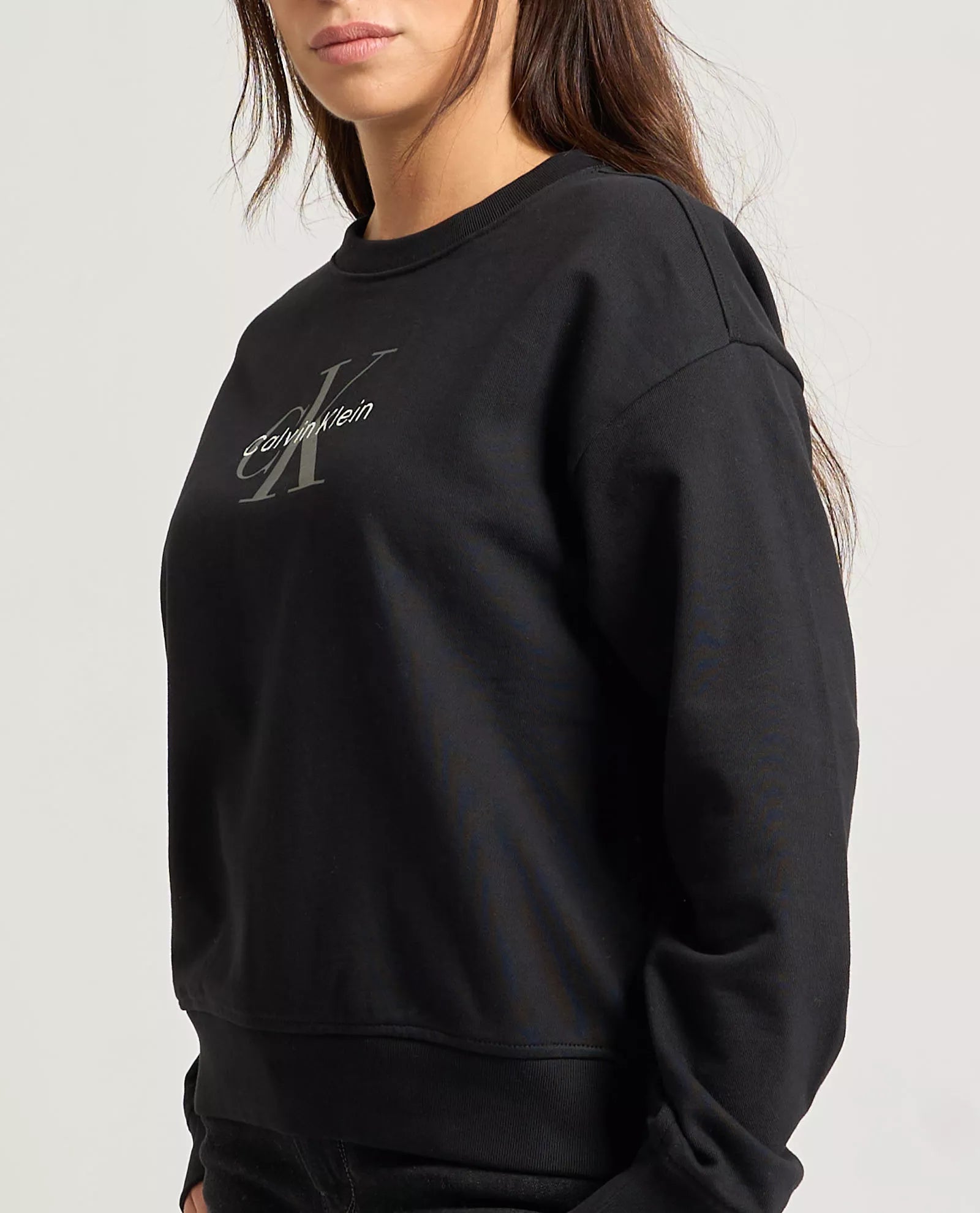 Calvin Klein Jeans Women’s Black Print Sweatshirt
