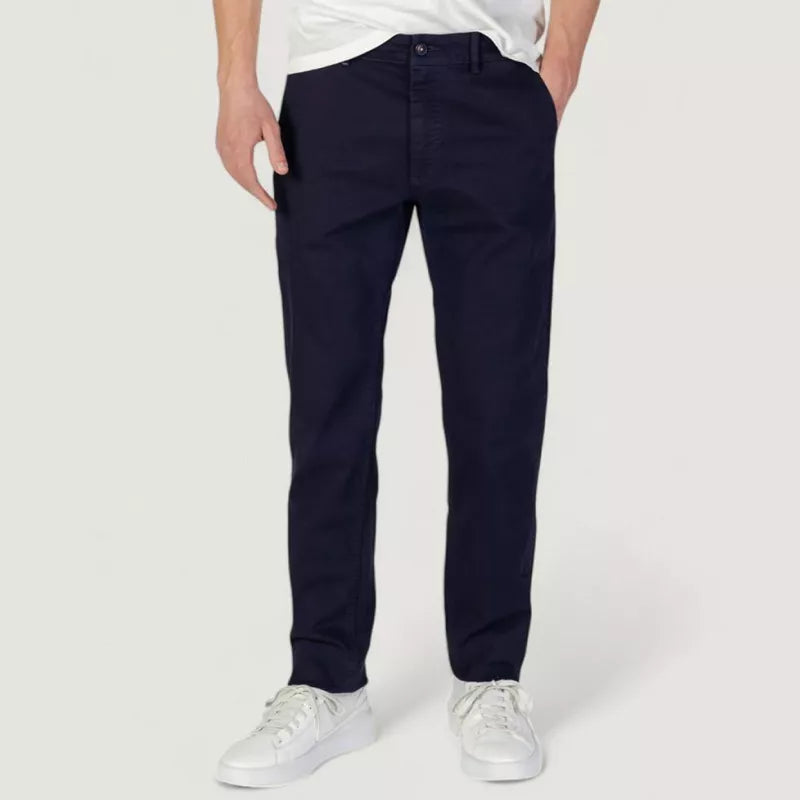 Boss Men’s Blue Plain Stretch Trousers | Smart Everyday Comfort