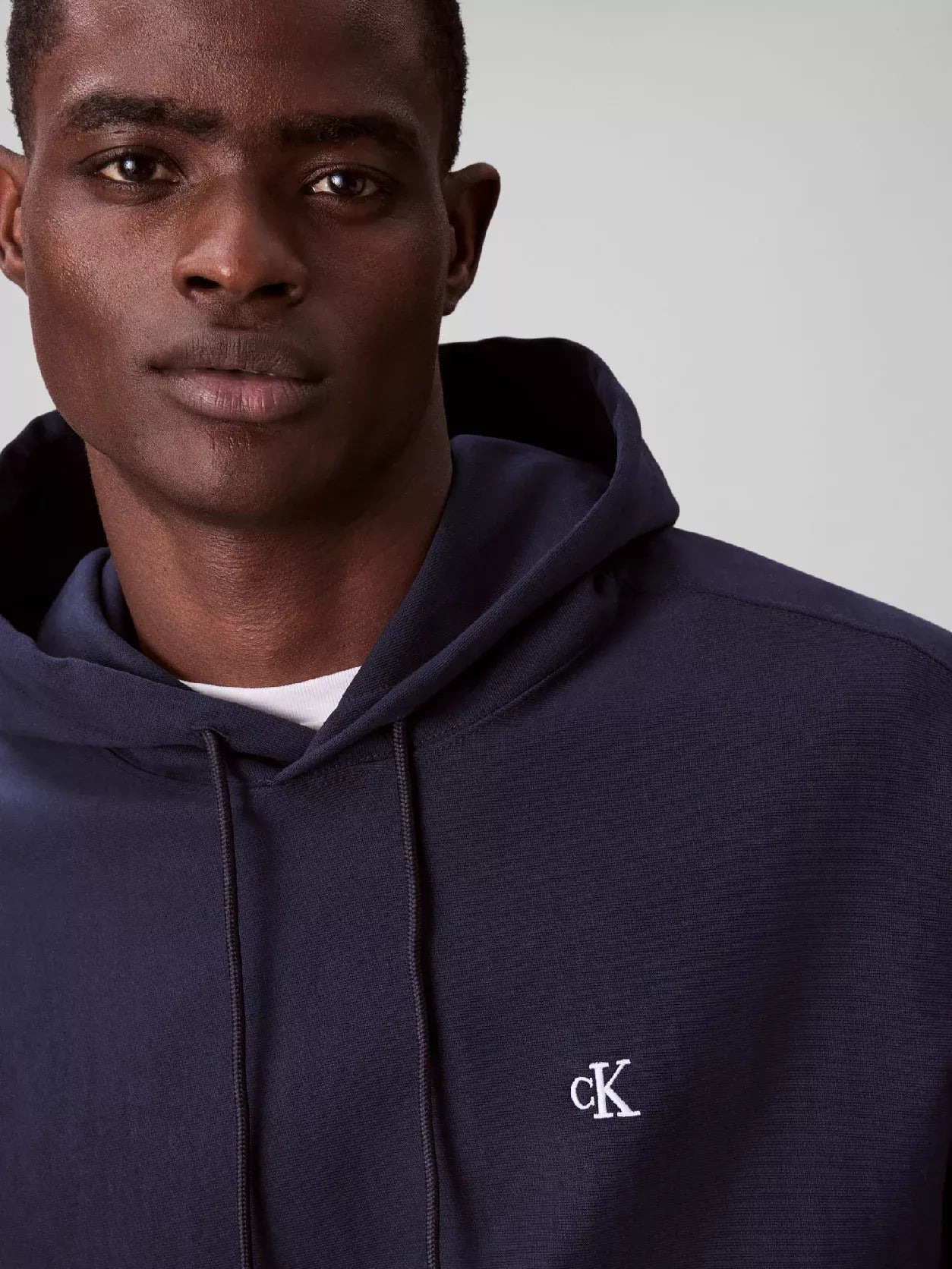Calvin Klein Jeans Men’s Blue Hooded Sweatshirt
