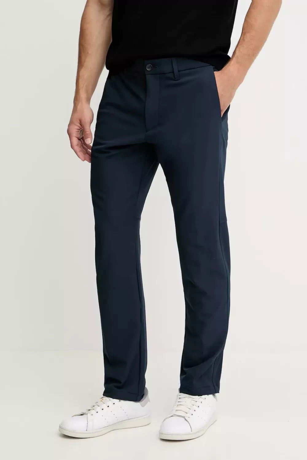 Boss Men’s Blue Plain Stretch Trousers | Smart Everyday Comfort