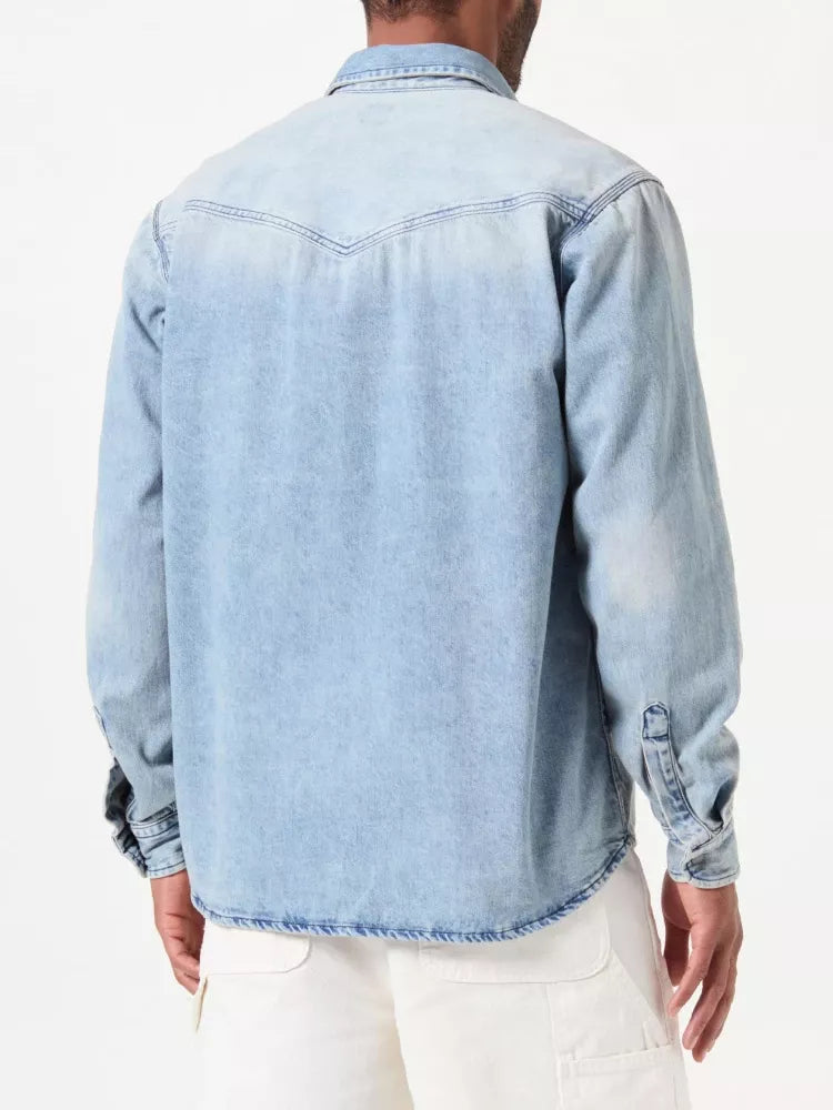 Boss Men’s Classic Blue Cotton Shirt – Fall/Winter Collection