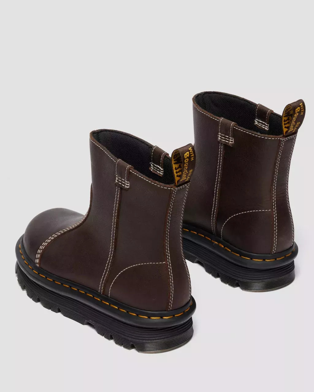Dr. Martens Women’s Brown Leather Ankle Boots