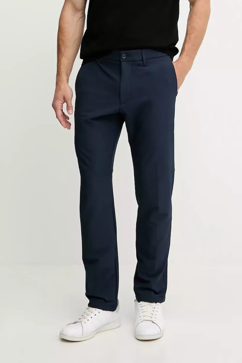 Boss Men’s Blue Plain Stretch Trousers | Smart Everyday Comfort