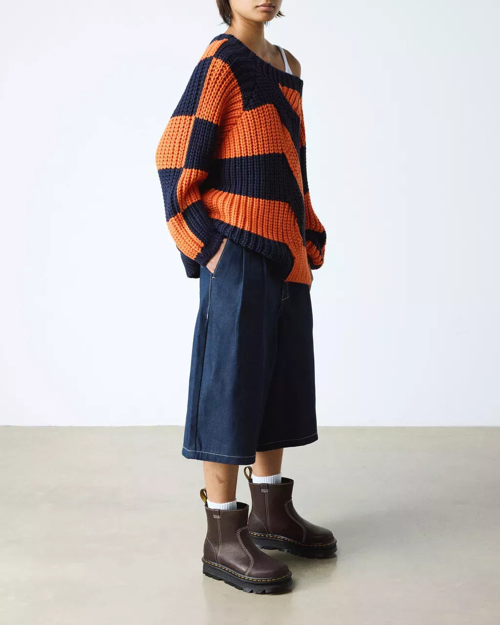 Dr. Martens Women’s Brown Leather Ankle Boots