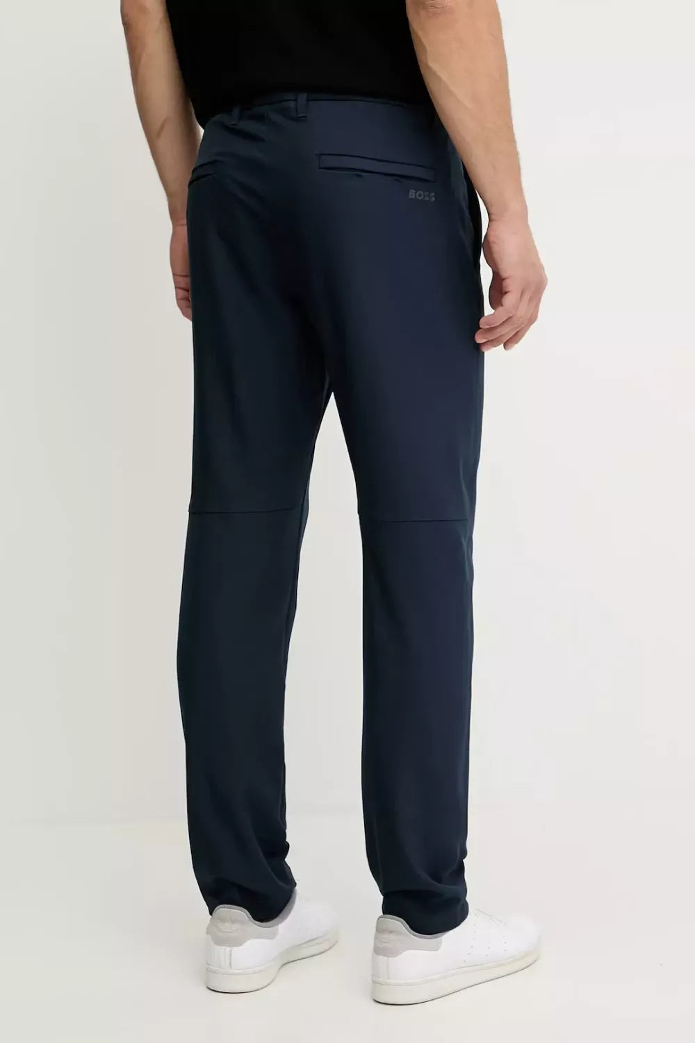 Boss Men’s Blue Plain Stretch Trousers | Smart Everyday Comfort