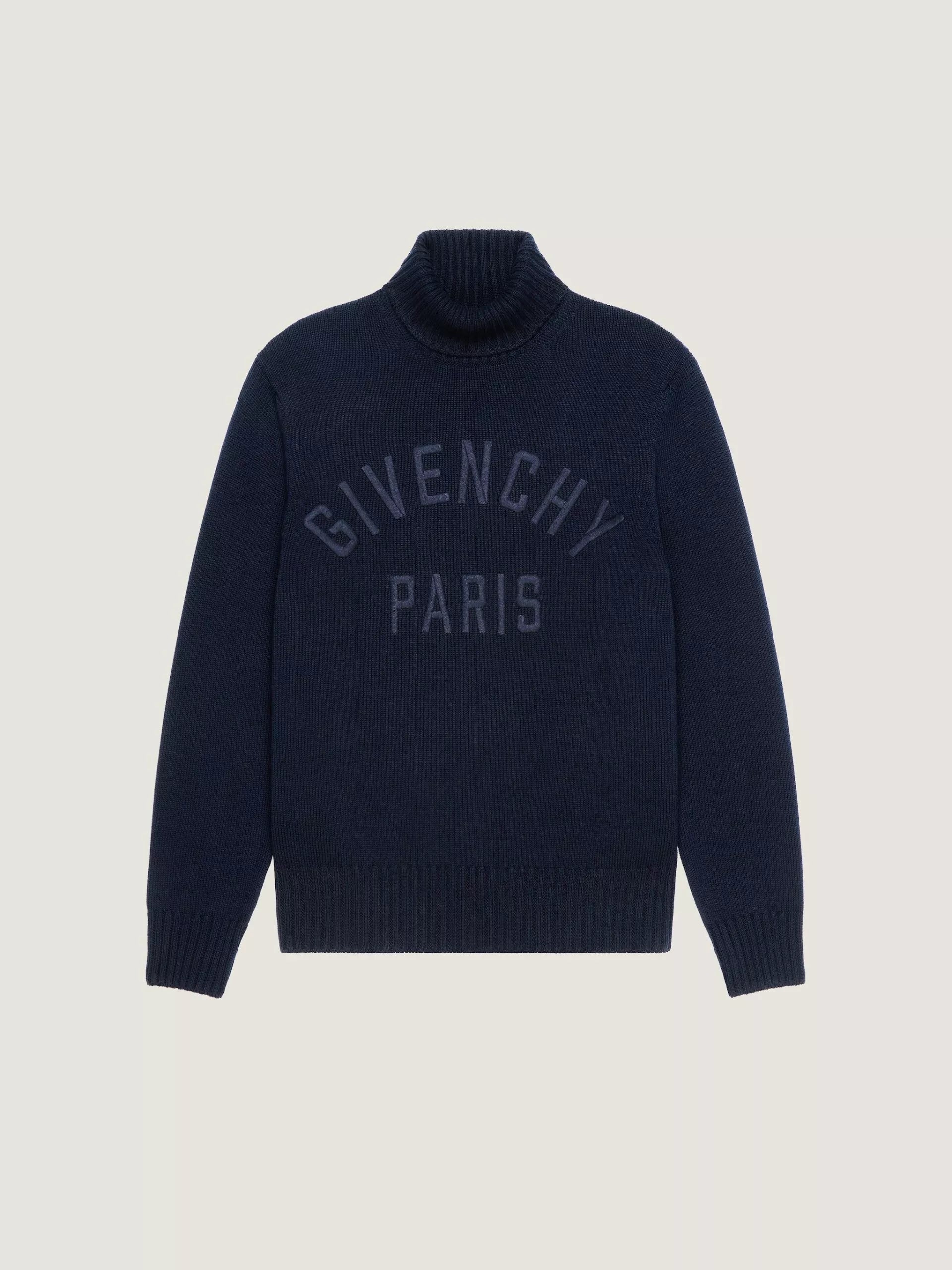 Givenchy Logo Cotton Turtleneck Sweater – Men’s Designer Knitwear