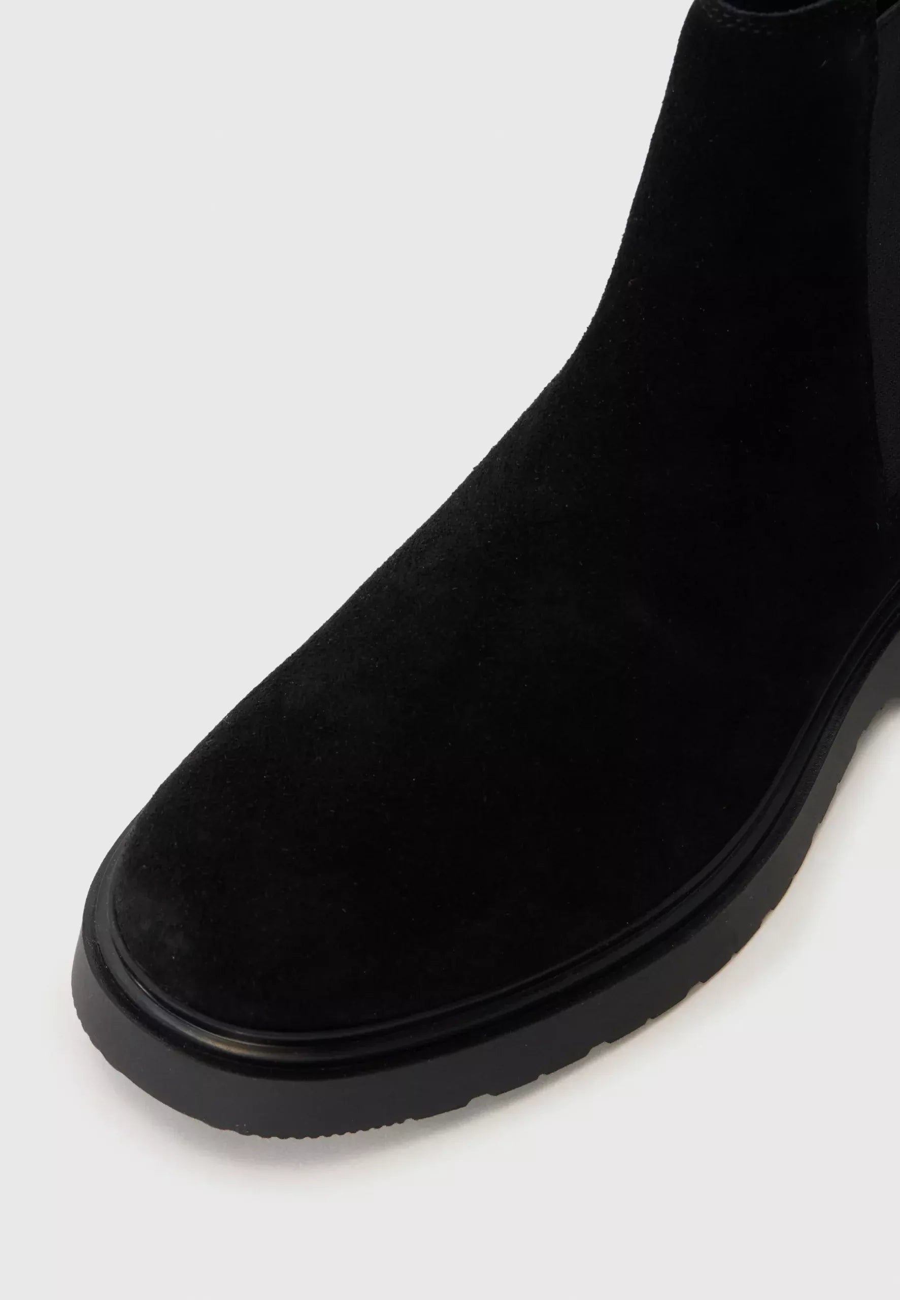 Calvin Klein Jeans Blue Suede Ankle Boots