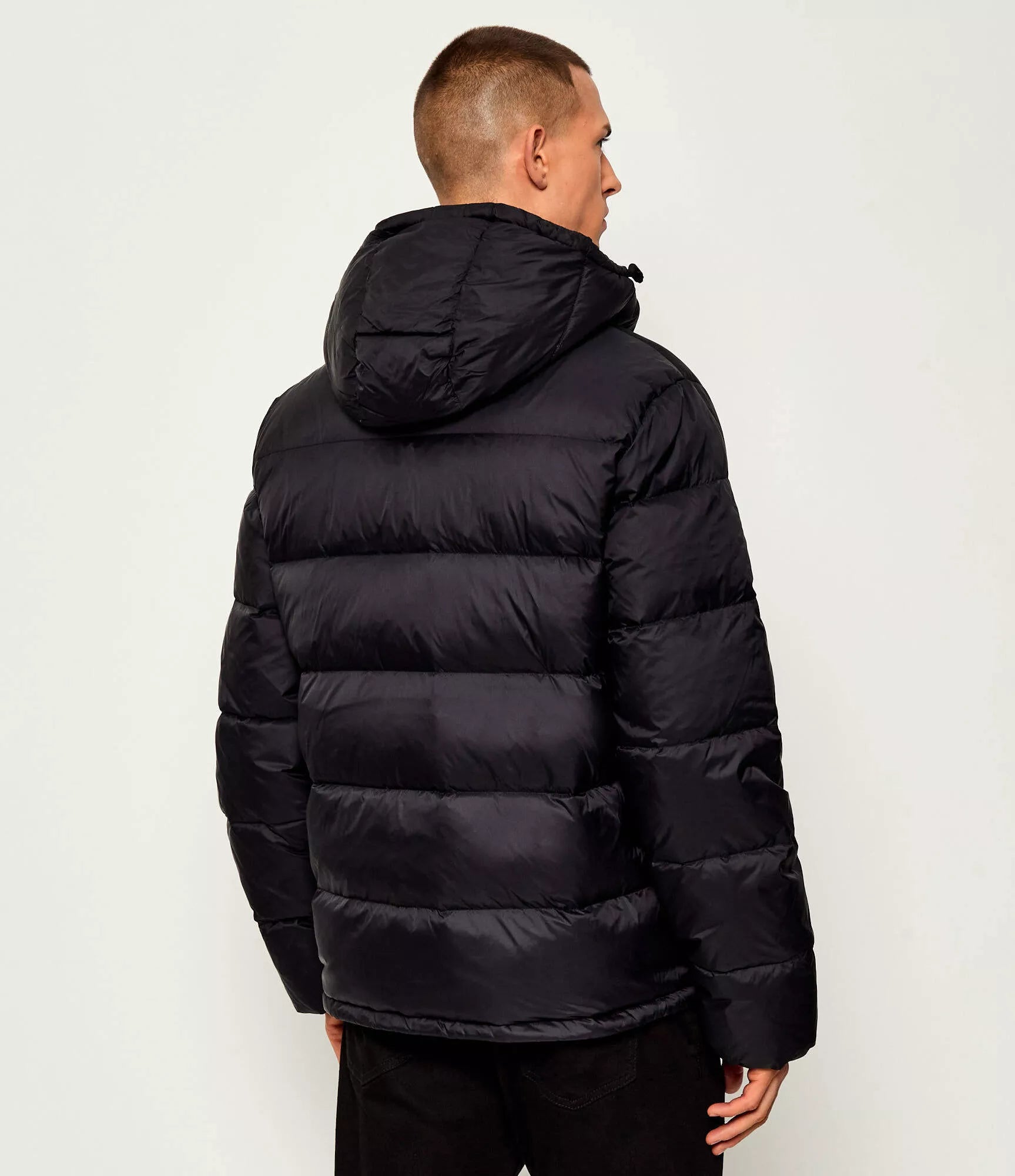 Calvin Klein Jeans Men’s Black Hooded Zip Jacket