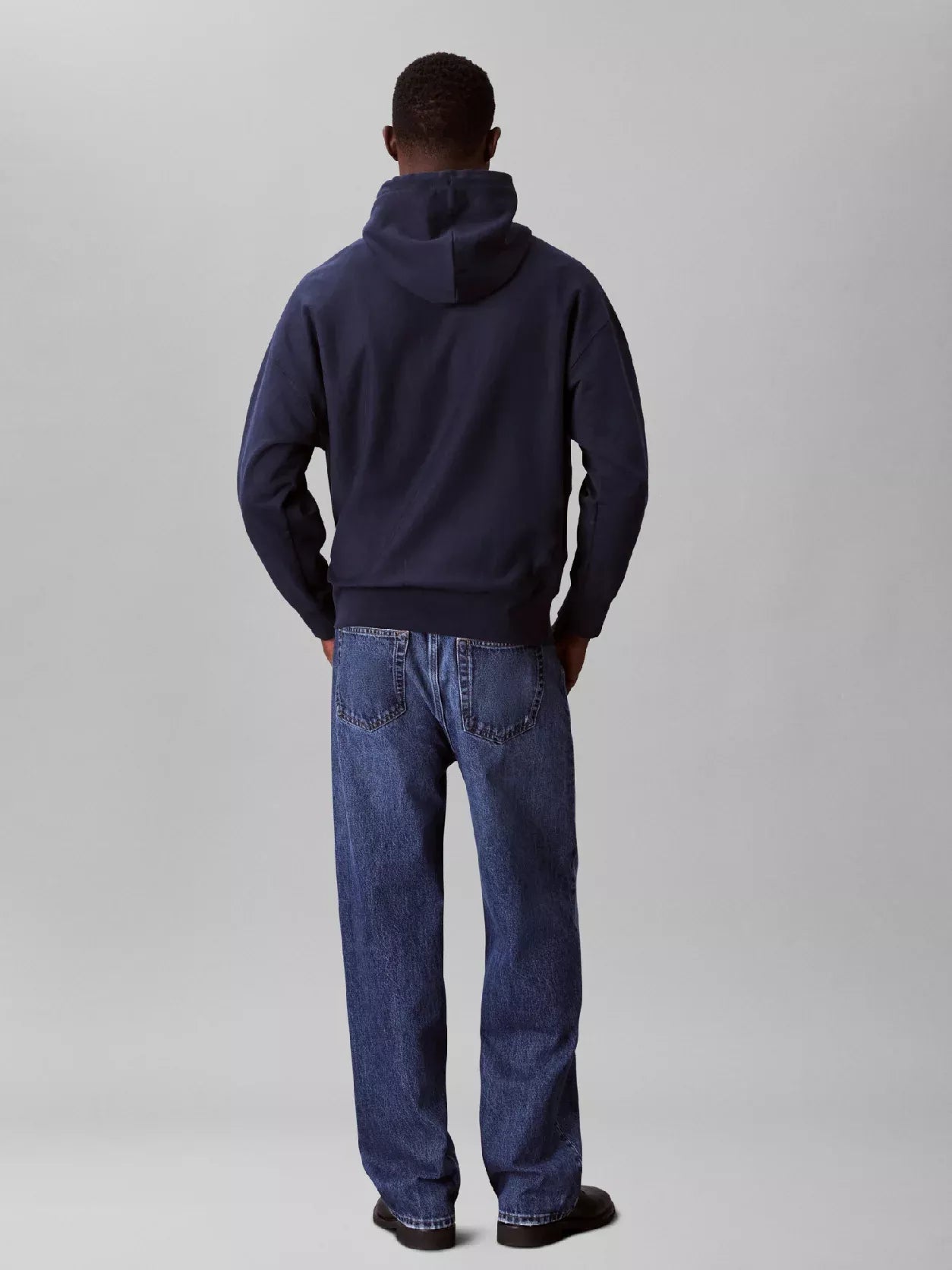Calvin Klein Jeans Men’s Blue Hooded Sweatshirt